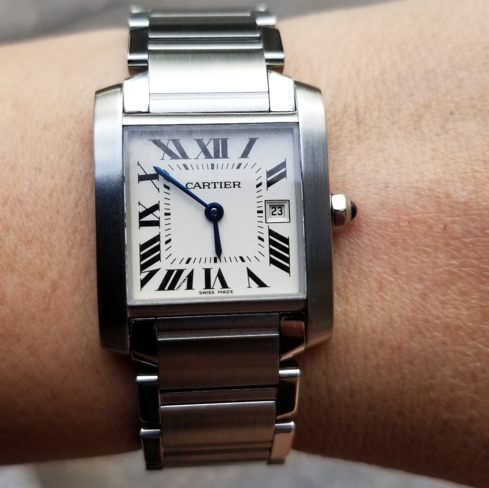 Cartier Tank Francaise Watch - Picture 1 of 14